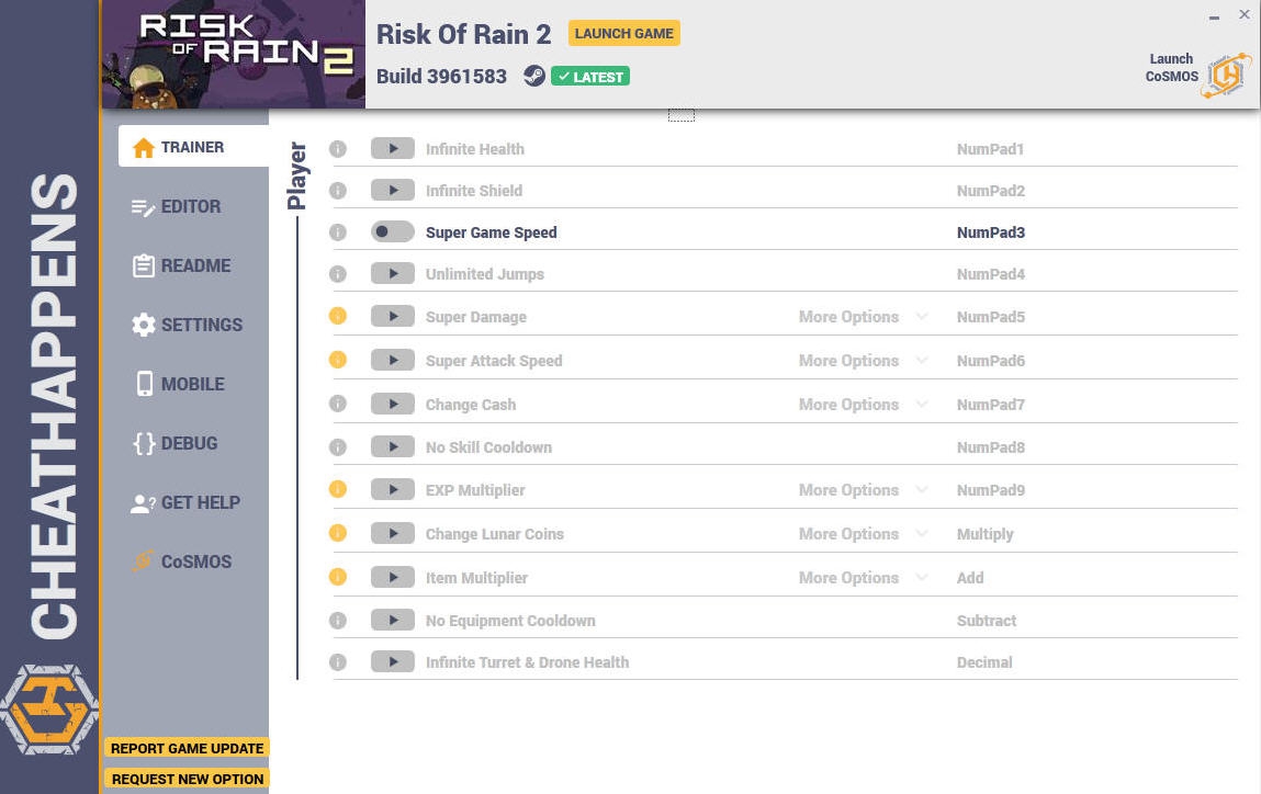 雨中冒险2修改器(十三项) v3961587