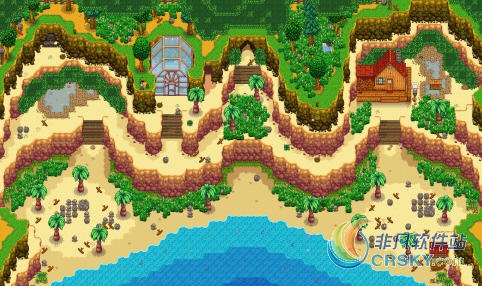 星露谷物语夏季私人海滩农场MOD v1.58