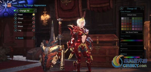 怪物猎人世界钢铁侠龙骑兵套装MOD v1.99