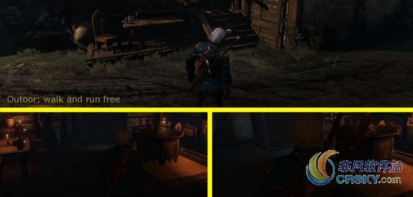 巫师3室内视角优化MOD v1.08