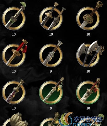 全面战争三国金色品质装备43件MOD v1.96