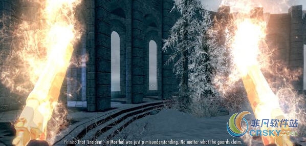 上古卷轴5天际金色双枪魔法MOD v1.06