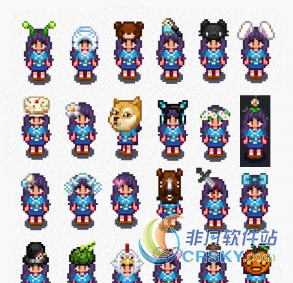 星露谷物语花式帽子包MOD v1.28