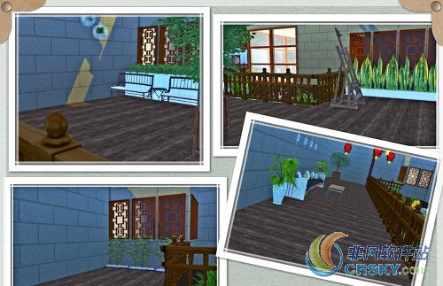 模拟人生4新中式四合院心静居MOD v1.70