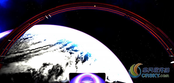 无人深空蓝色主题飞船控制界面MOD v2.63