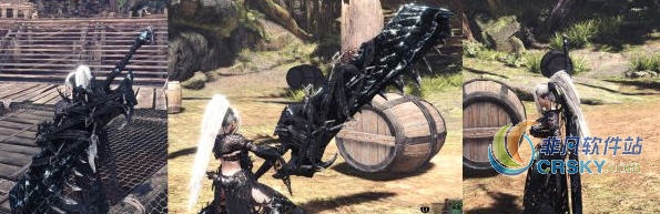 怪物猎人世界利维坦暴怒大剑MOD v2.02