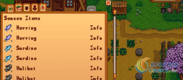 星露谷物语季节特色道具清单MOD v1.23