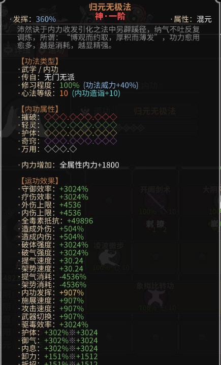 太吾绘卷超级沛然决及血继限界MOD v1.70