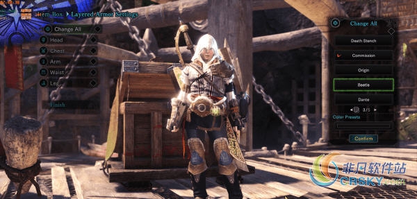 怪物猎人世界刺客信条披肩MOD v2.15