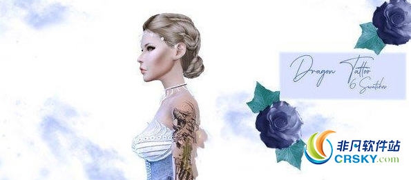 模拟人生4帅气的手臂龙纹身MOD v1.88