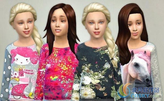 模拟人生4女性可爱毛衣MOD v2.53