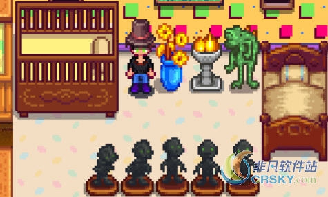 星露谷物语怪物雕像家具MOD v2.17