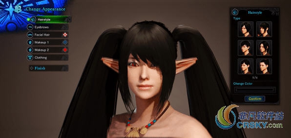 怪物猎人世界初音双马尾发型MOD v2.03