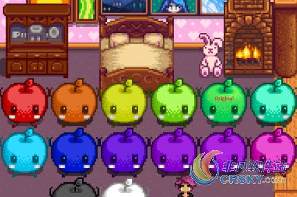 星露谷物语多彩祝你魔毛绒家具MOD v1.49