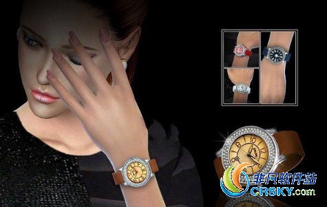 模拟人生4女款商务手表MOD v2.50