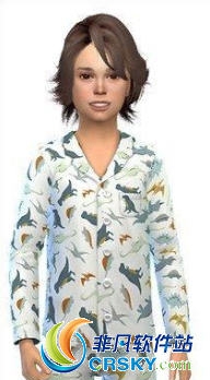 模拟人生4男孩恐龙印花睡衣MOD v1.76