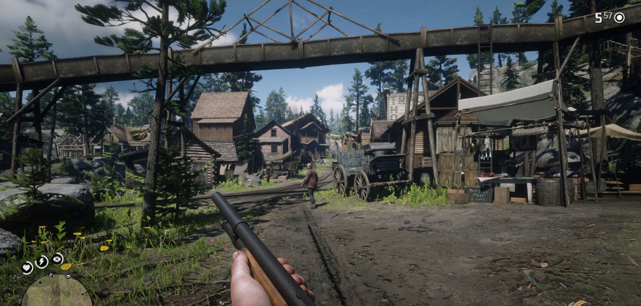 荒野大镖客2调整宽屏的视野范围MOD v1.18