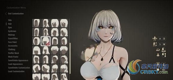 噬血代码艾娃的发型MOD v1.17