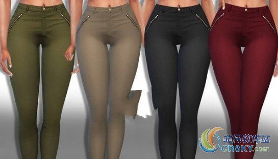 模拟人生4女款紧身休闲长裤MOD v2.52