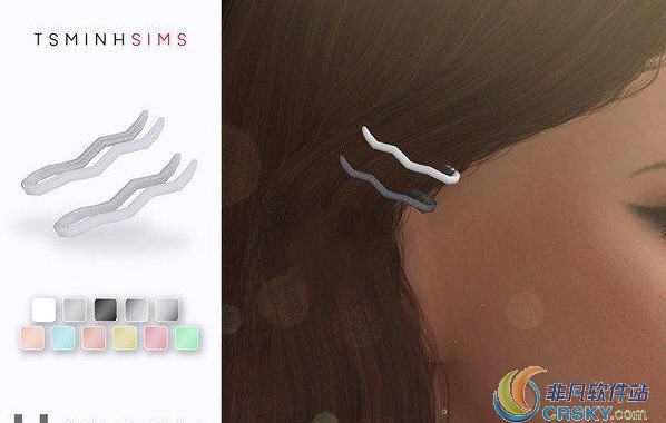 模拟人生4波浪形发夹MOD v1.47