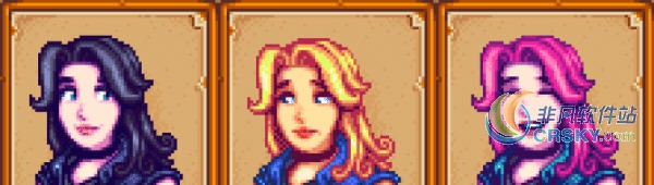 星露谷物语阿比盖尔的动态发色MOD v1.103