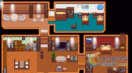 星露谷物语定制胡桃木家具MOD v2.30