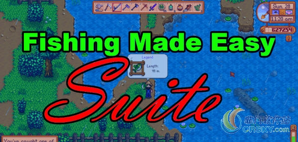 星露谷物语钓鱼简化包MOD v1.41