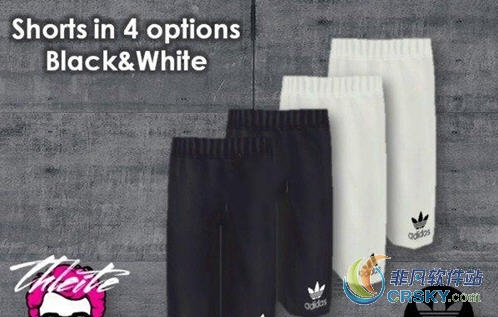 模拟人生4阿迪达斯运动中裤MOD v2.51