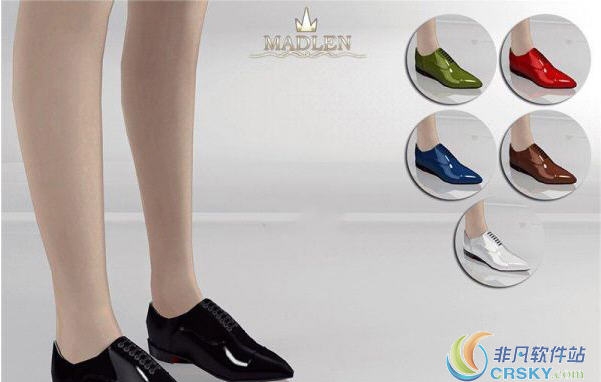 模拟人生4女性精致皮鞋MOD v1.08