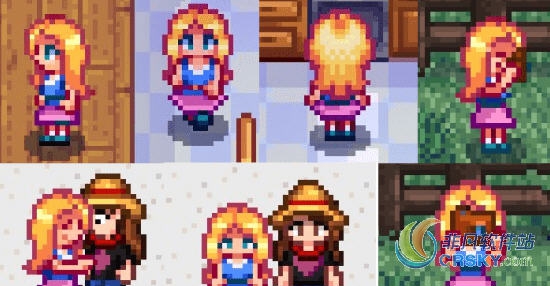 星露谷物语海莉像素外观美化MOD v1.30