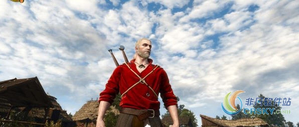 巫师3杰洛特红色衬衫MOD v2.28