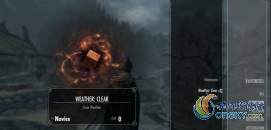 上古卷轴5天气法术MOD v1.86