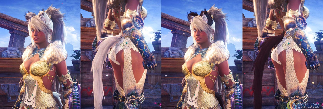 怪物猎人世界冰原猫咪少女MOD v2.55