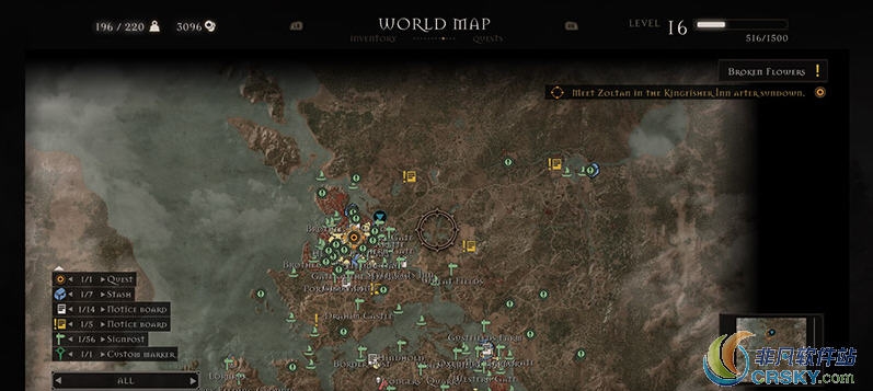 巫师3地图显示优化MOD v2.07