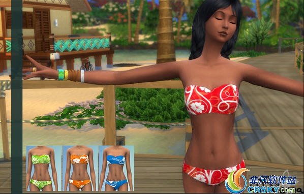 模拟人生4海滩比基尼MOD v2.22