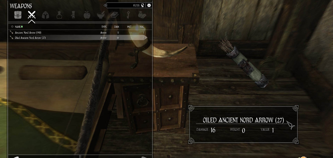 上古卷轴5涂油的箭MOD v2.53