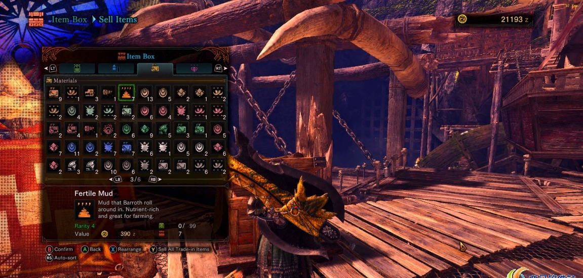 怪物猎人世界冰原沉浸式物品信息MOD v1.31