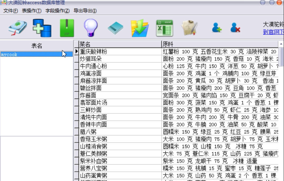 大漠驼铃access数据库管理 v1.3