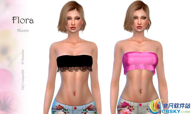 模拟人生4花朵短裤MOD v1.69