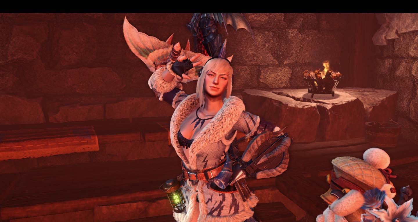 怪物猎人世界冰原女性微物理麒麟套MOD v1.60