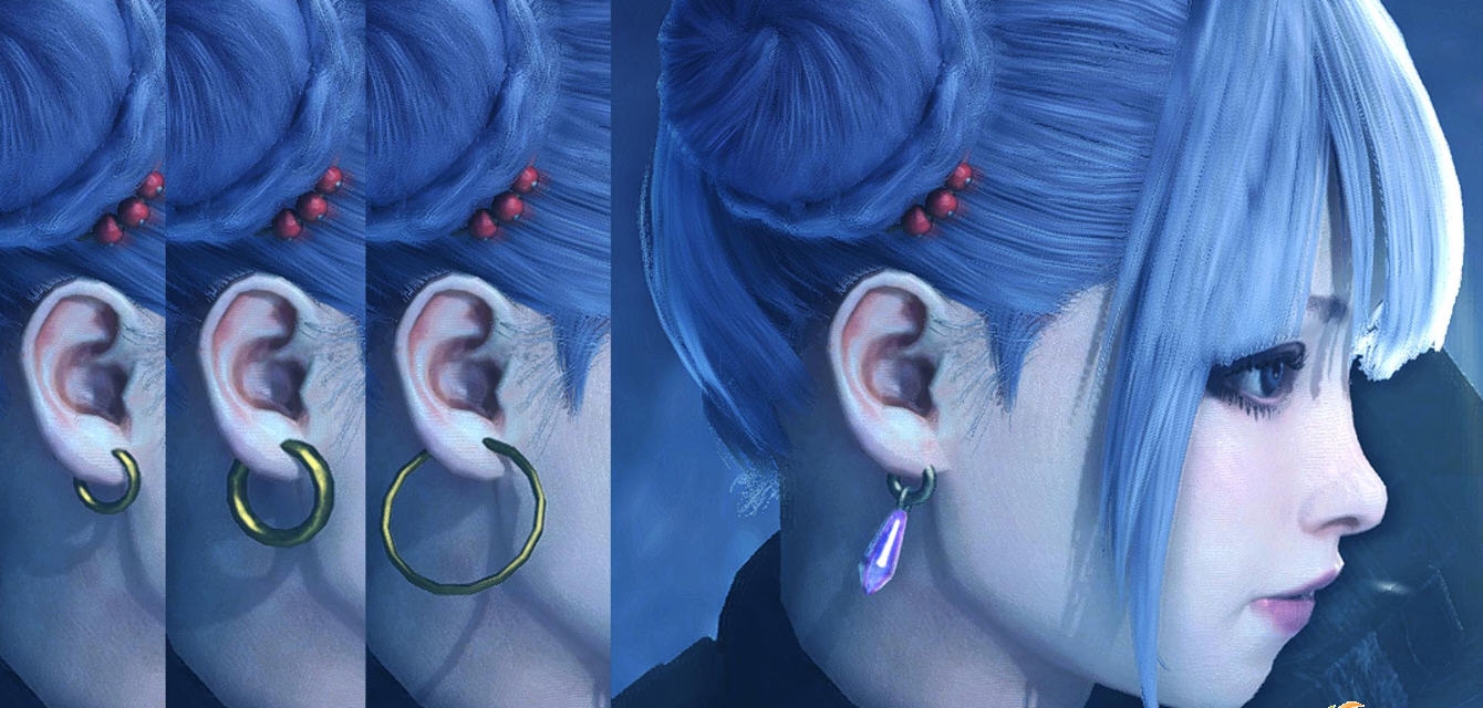 怪物猎人世界冰原简约耳环MOD v1.74