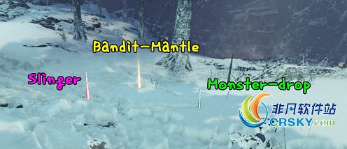 怪物猎人世界冰原物品掉落特效更换MOD v2.70