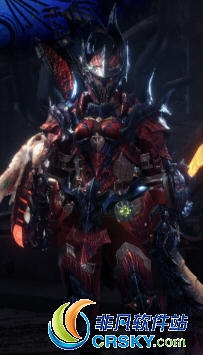 怪物猎人世界冰原男替女剑龙头盔MOD v1.44