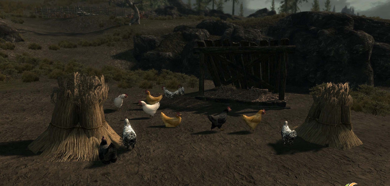 上古卷轴5鸡随机皮肤MOD v1.37