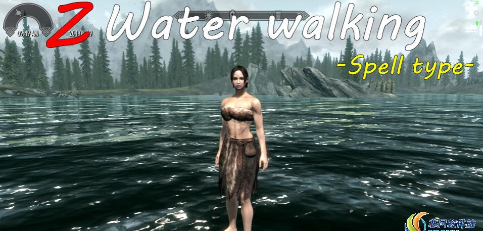 上古卷轴5水上漫步法术MOD v1.104