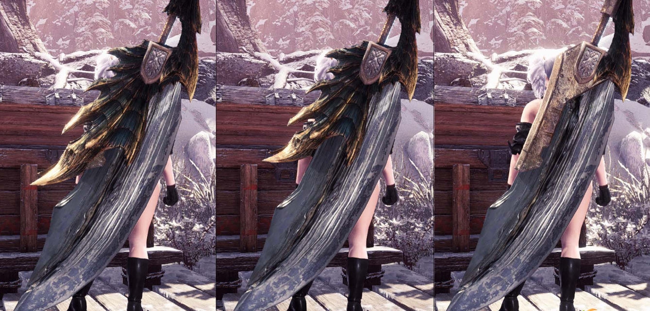 怪物猎人世界冰原格拉维努斯剑优化MOD v1.21