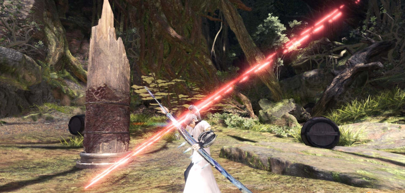 怪物猎人世界冰原桐人的太刀特效MOD v1.100