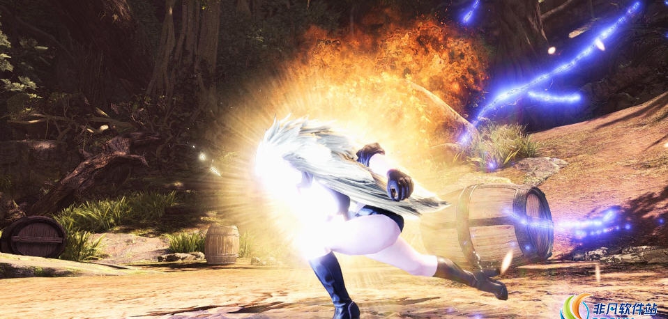 怪物猎人世界冰原超级赛亚人空拳MOD v1.104