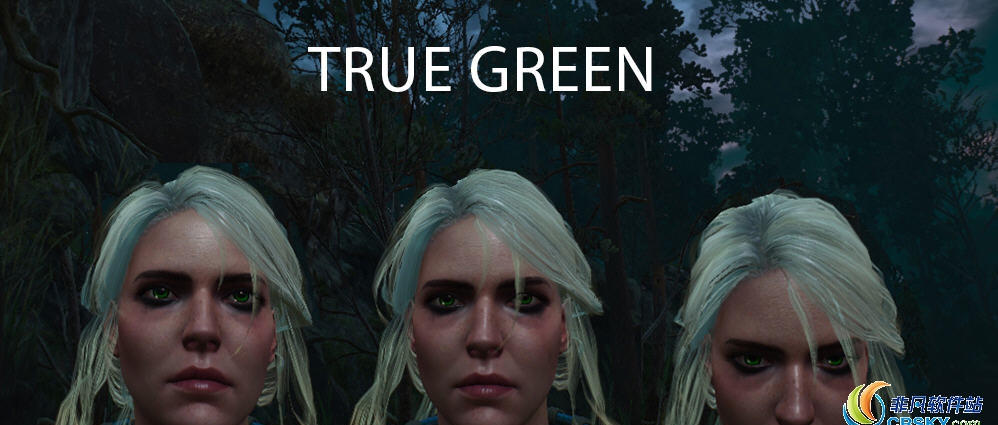 巫师3更真实的希里绿色眼睛MOD v2.37