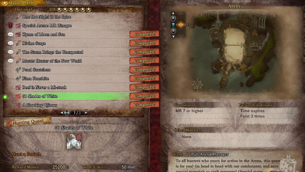 怪物猎人世界冰原永久事件任务MOD v2.05